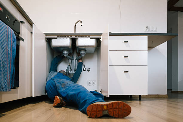 Professional Drain Cleaning technician working in Mount Holly Springs, PA